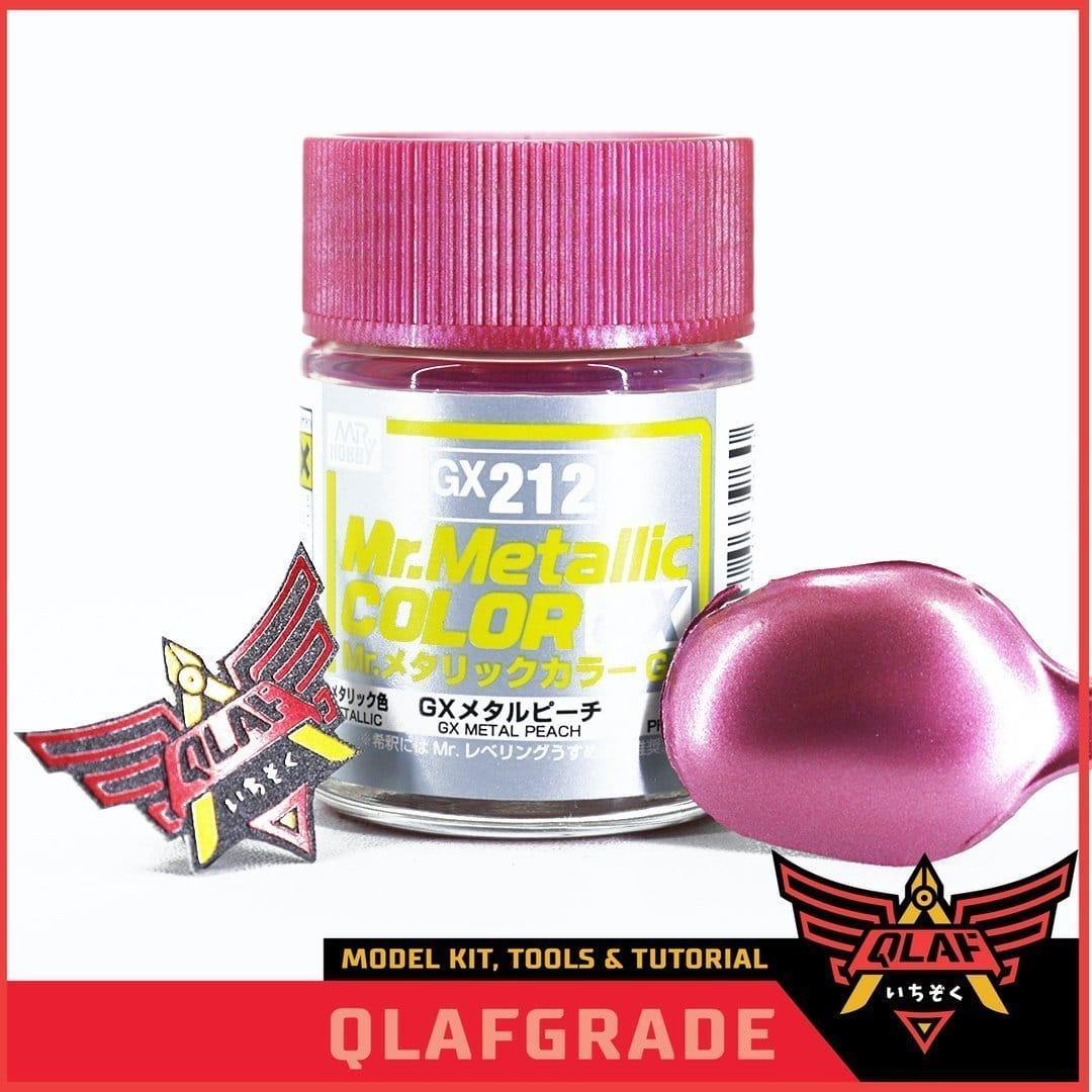Mr Color GX METAL PEACH GX212 GX 212 cat gundam model kit airbrush ...