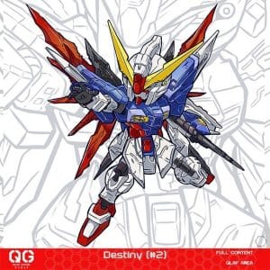 [PO] Keychain Gundam DESTINY