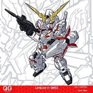 [PO] Keychain Gundam UNICORN