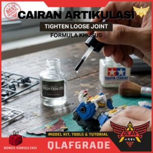 Cairan Artikulasi Gundam Tighten Loose Joint - Solusi Anti Letoi Artikulasi Seret Enamel Polish Joint Strengthener untuk Model Kit Action Figure Blokees