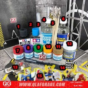 PAKET CAT - ADMIRAL MIX COLOR with GUNDAM