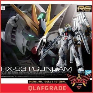 RG NU GUNDAM / RG RX-93 V NU GUNDAM standar funner Bandai