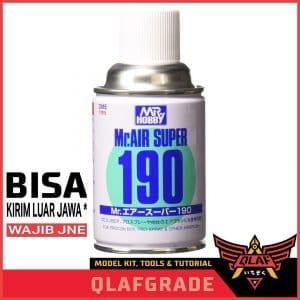 Mr Air Super 190 / Isi Ulang Gundam Marker Airbrush System 190mL