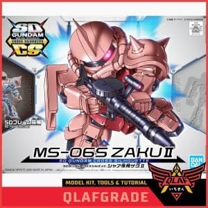 SDCS Char Zaku II MS 06S Cross Silhouette