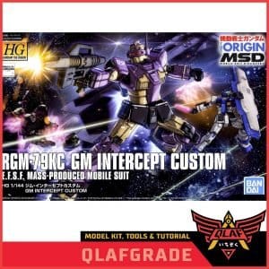 HG GM INTERCEPT CUSTOM Gundam Model Kit