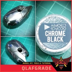 CHROME BLACK CHAMELEON COLOR PARTICLE partikel cat airbrush model kit