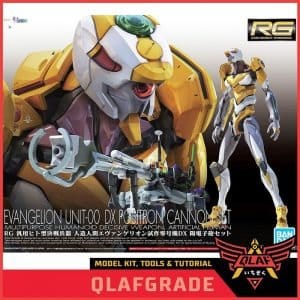 RG Evangelion DX Positron Cannon Set Real Grade Proto Type-00 Bandai
