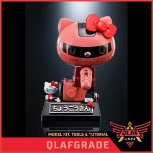 Chogokin CHAR s Zaku II HELLO KITTY Sunrise Sanrio Anniversary Limited