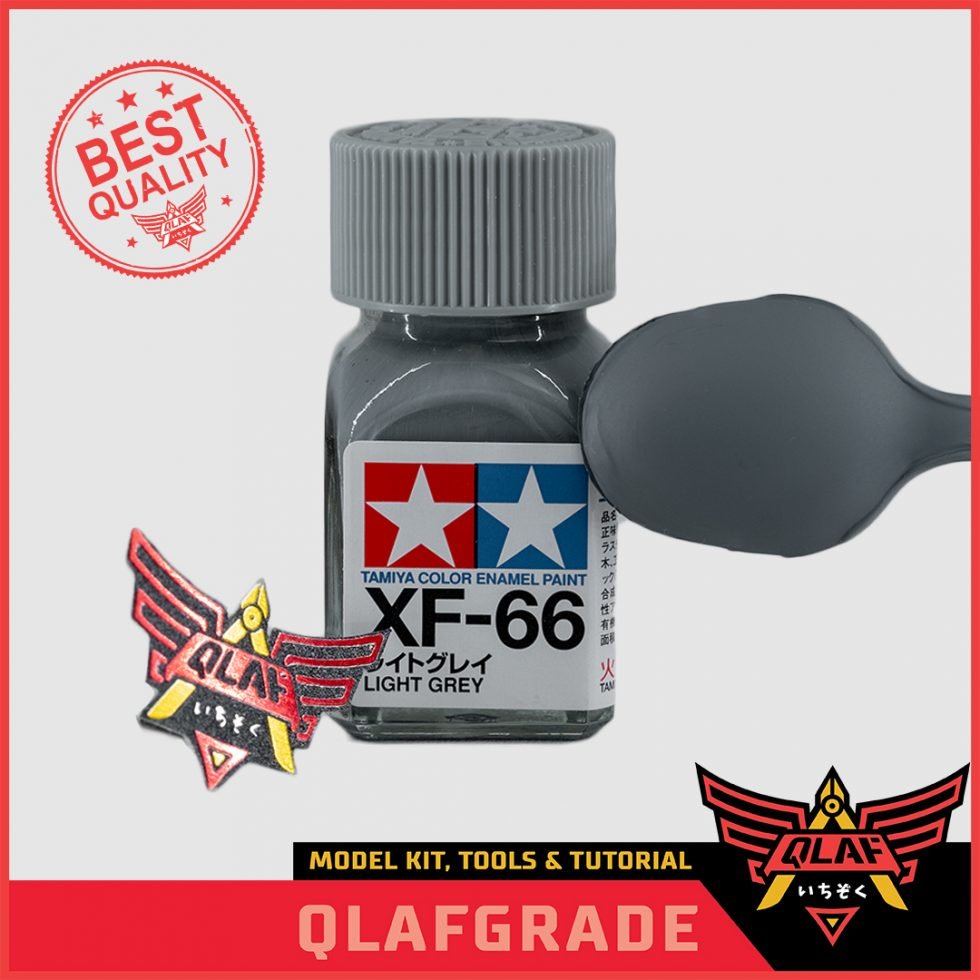 Tamiya Enamel XF66 XF 66 Light Grey cat Gundam model Kit paint Qlaf Grade