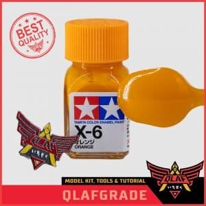 Tamiya Enamel X6 X 6 Orange cat Gundam model Kit paint