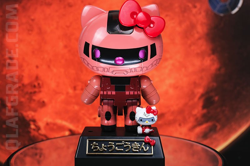 Review Chogokin Char Zaku II X Hello Kitty | Qlaf Grade