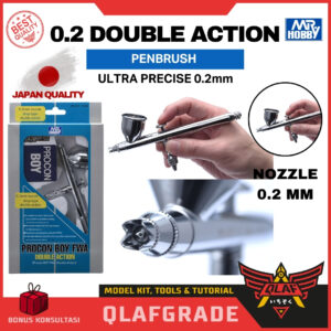 AIRBRUSH PROCON 02 DOUBLE ACTION PS267 JAPAN mr hobby pen brush gundam