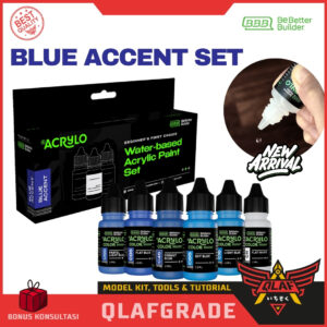 ACRYLO BLUE ACCENT SET (Paket)