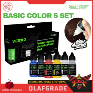 ACRYLO BASIC COLOR 5 SET (Paket)