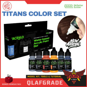 ACRYLO TITAN COLOR SET (Paket)