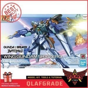 HG WING GUNDAM SKY ZERO BANDAI 1/144 gunpla high grade ORI