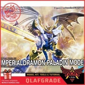 IMPERIALDRAMON PALADIN MODE Figure rise Amplified Digimon BANDAI