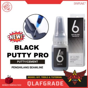 BLACK PUTTY LIQUID penghilang celah filling gap seamline dspiae