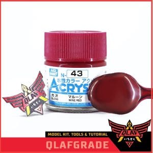 MR ACRYSION WINE RED N43 CAT ACRYLIC Gunpla gundam
