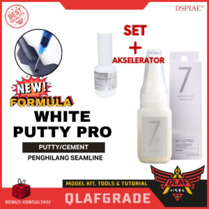 WHITE PUTTY LIQUID SET penghilang celah filling gap seamline dspiae