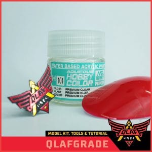 Coat Premium Clear GLOSS H101 H 101 AQUEOS - Cat Acrylic Aribrush