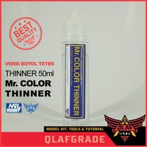 THINNER LACQUER - MR COLOR THINNER 50ml BOTOL TETES Mr Hobby gundam
