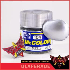 Mr Color GUN CHROME C104 C 104 lacquer cat model kit