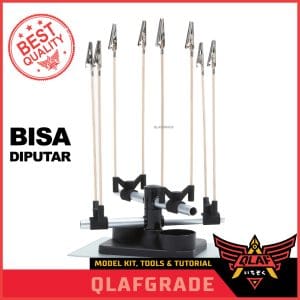 Paint Stand Bisa DIPUTAR station paint grip almighty clip Mr Hobby