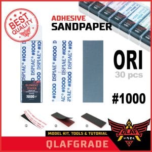 ADHESIVE SANDPAPER 1000 AMPLAS WET DRY SANDING dspiae gundam model kit