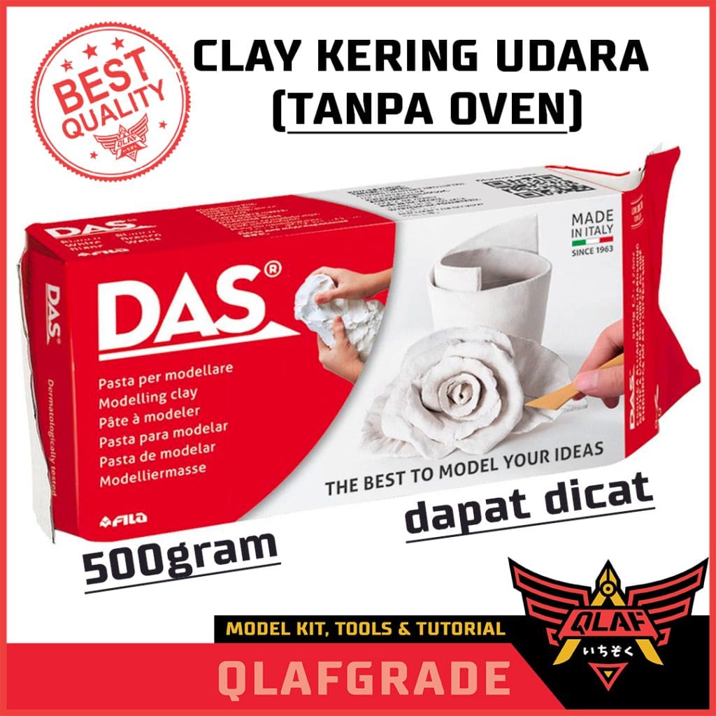 DAS MODELLING CLAY Air Drying made in Italy custom gunpla model kit