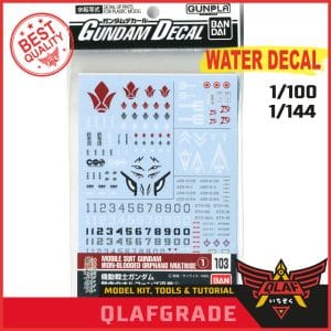 WATER DECAL MULTIUSE IRON BLOODED ORPHANS HG RG MG ORI BANDAI