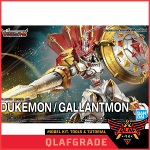 DUKEMON / GALLANTMON Figure-rise Standard Amplified  ORI BANDAI NEW