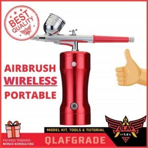 AIRBRUSH WIRELESS PORTABLE penbrush wireless gundam paint spray gun