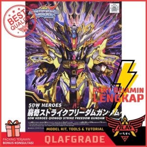 SDW Heroes Qiongqi Strike Freedom Gundam BANDAI model kit gunpla