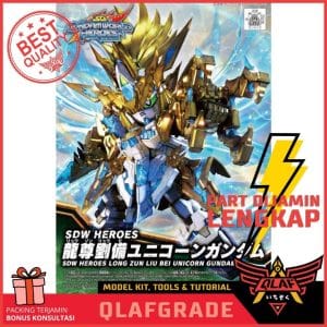 SDW HEROES Long Zun Liu Bei Unicorn Gundam BANDAI model kit gunpla