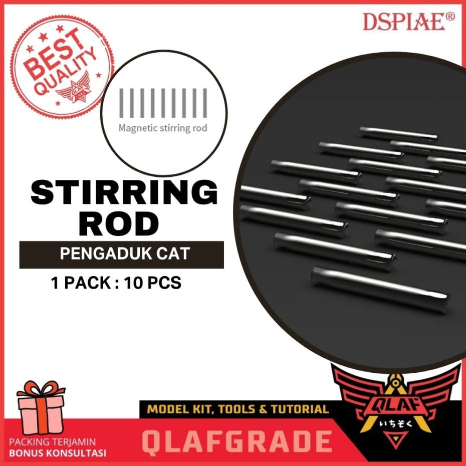 MAGNETIC STIRRING ROD bola gotri pengaduk paint shaker mixer dspiae ...