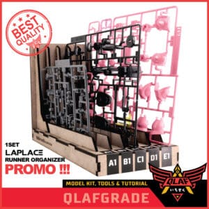 Runner Organizer LAPLACE S tempat sprue holder model kit gundam bandai