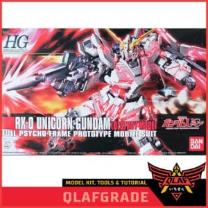 HG UNICORN RX-0 DESTROY MODE BANDAI HIGH GRADE