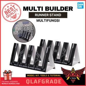 Runner Stand Bandai Multi Builders sprue organizer tempat runner