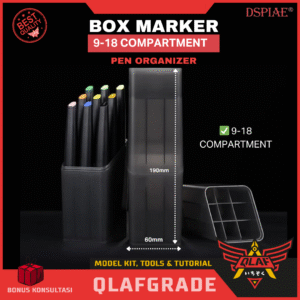 Kotak penyimpanan Marker Pen Organizer box model kit gundam tool