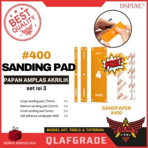 Papan Amplas Akrilik Orange DSPIAE Sanding Pad Orange PT-SP04