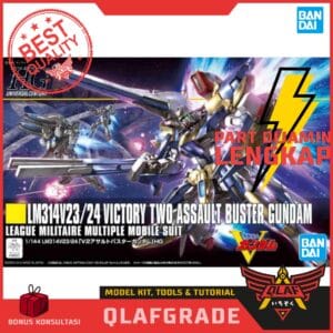 HG HGUC V2 ASSAULT BUSTER GUNDAM Victory Gundam '1/144 - Bandai model kit Japan