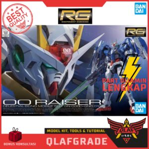 RG OO Raiser GN-0000+GNR-010 1/144 - Bandai model kit Japan real grade