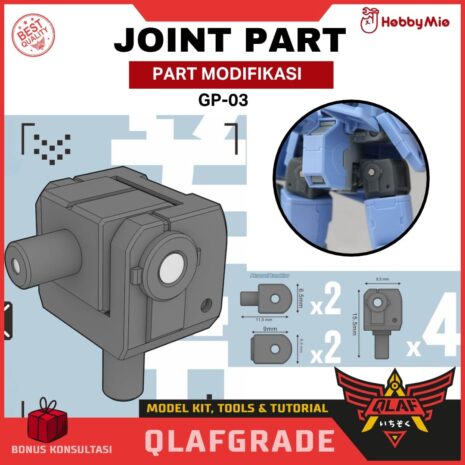HM-GZ-GP-03 - GP-03 Join part modif sendi gundam - sambungan engsel modifikasi universal HG RG