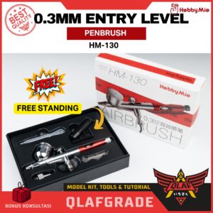 Penbrush ENTRY LEVEL 0.3 mm HM-130 - DUAL ACTION airbrush cat spray gundam model kit hobby mio