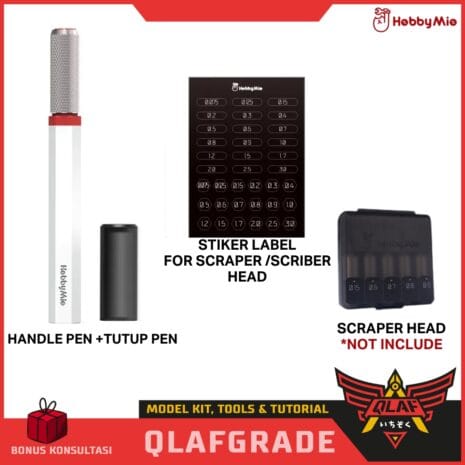 Scraper HOLDER HMK-07 Hobby mio handle pen pegangan mata scriber scraper