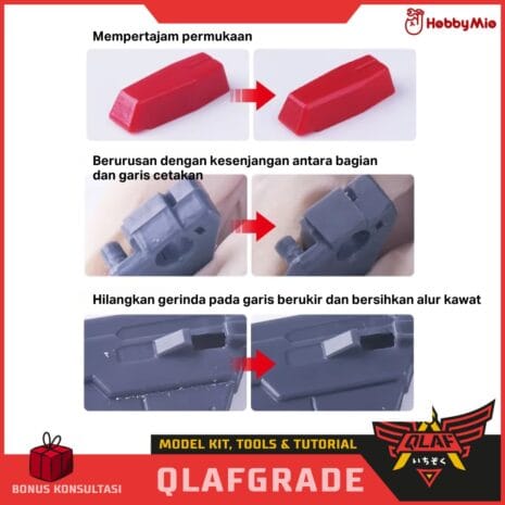 Scraper HOLDER HMK-07 Hobby mio handle pen pegangan mata scriber scraper