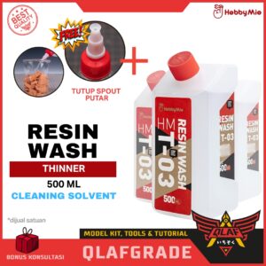 Resin Wash HMT-03 Hobby mio - resin part cleaning pembersih part 3D