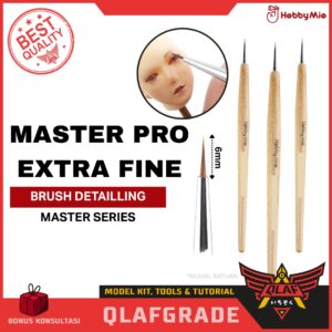Kuas Modelling PRO Extra Fine brush Hobby mio