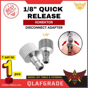 Konektor Quick Release 1/8 " Male Female